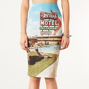 Topshop Motel Tube Skirt